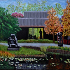 139 Garden Norton Simon Museum 30 X 40